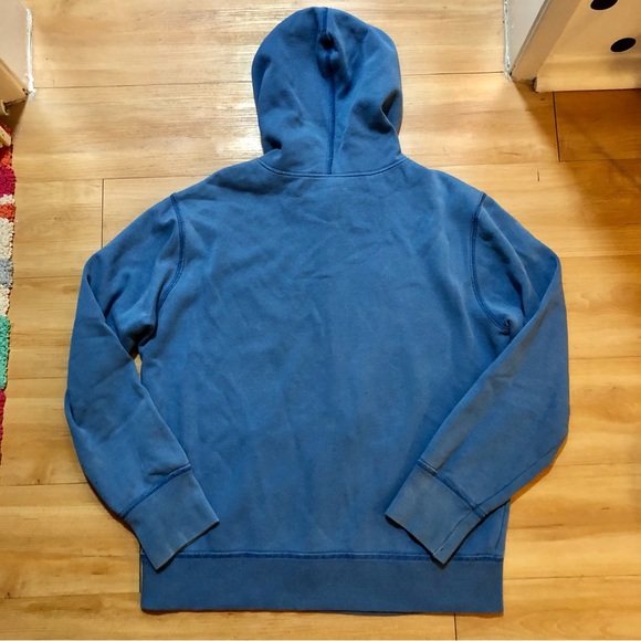 American Eagle Soft Blue And Orange Hoodie - Men’s Medium - Picture 2 of 10